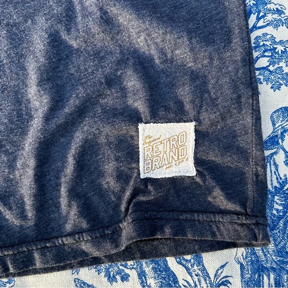 Edmonton Oilers Retro Brand Graphic T Shirt - Picture 5 of 6